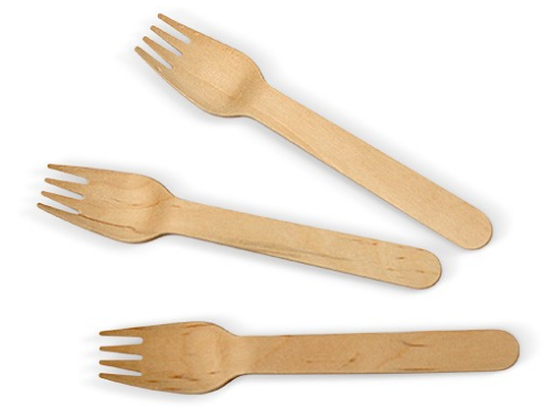 Forks - Wooden (160x 26 x 1.8 mm)
